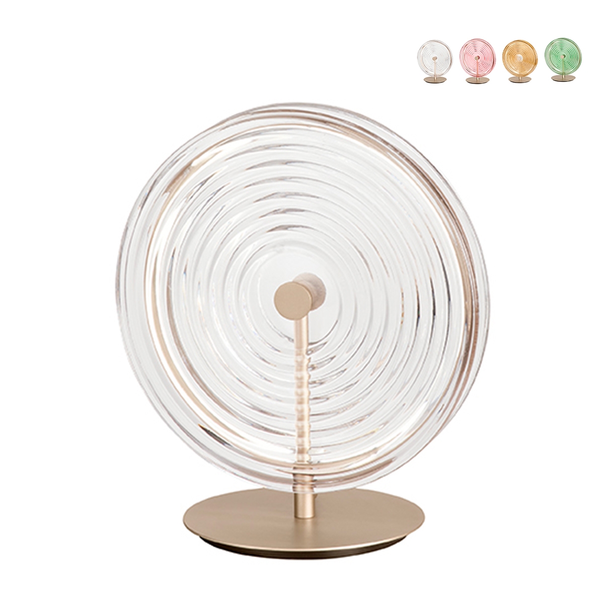 Lampa stołowa design z ozdobnym szkłem Jokey LT Promocja Lampa stołowa design z ozdobnym szkłem Jokey LT Promocja