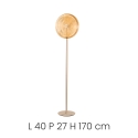 Lampa podłogowa LED H170cm z metalu i szkła Jokey PT Stan Magazynowy