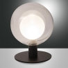 Lampa stołowa designerska kulista z szkła i metalu Teramo Sprzedaż