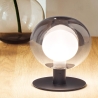 Lampa stołowa designerska kulista z szkła i metalu Teramo Katalog