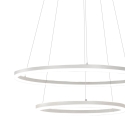 Nowoczesna lampa wisząca LED z podwójnym pierścieniem Skyround-2S Rabaty