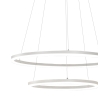 Nowoczesna lampa wisząca LED z podwójnym pierścieniem Skyround-2S Rabaty