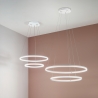 Nowoczesna lampa wisząca LED z podwójnym pierścieniem Skyround-2S Katalog