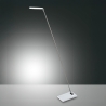 Lampa stojąca LED design metalowa z białą podstawą Niki Promocja