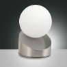 Nowoczesna lampa stołowa LED kulista z dmuchanego szkła Gravity Oferta