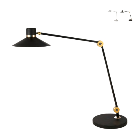 Lampka biurkowa nowoczesna LED z regulowanymi ramionami Panarea Promocja