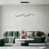Nowoczesna lampa wisząca LED z falowanym designem Sinuo Sprzedaż