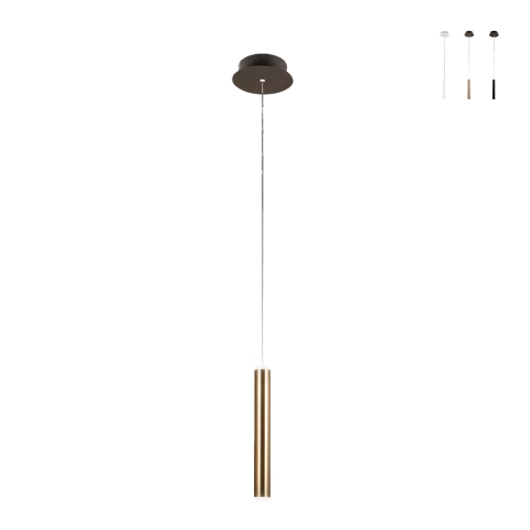 Nowoczesna lampa wisząca LED z tubowym dyfuzorem Prado-C Promocja