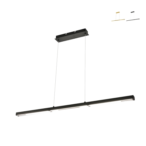 Lampa sufitowa LED do kuchni i salonu, nowoczesny design prostokątny Ling-S Promocja