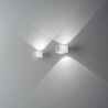 Nowoczesna lampa zewnętrzna ogrodowa Lao w kształcie cylindra z aluminium i szkła Sprzedaż