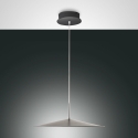 Nowoczesna lampa wisząca z okrągłym dyfuzorem LED Kasa Sprzedaż