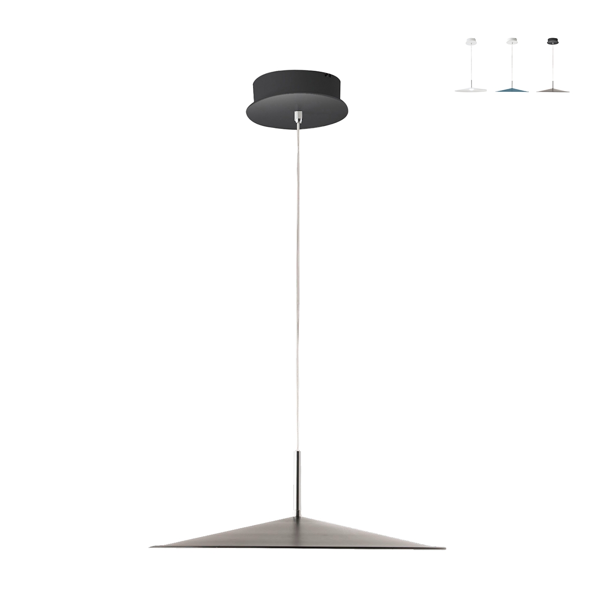 Nowoczesna lampa wisząca z okrągłym dyfuzorem LED Kasa Promocja Nowoczesna lampa wisząca z okrągłym dyfuzorem LED Kasa Promocja
