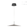 Nowoczesna lampa wisząca z okrągłym dyfuzorem LED Kasa Promocja