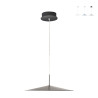 Nowoczesna lampa wisząca z okrągłym dyfuzorem LED Kasa Promocja