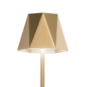 Nowoczesna lampa LED stołowa wewnętrzna/na zewnątrz przenośna, ładowalna Katy Oferta