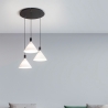 Lampa wisząca do salonu z 3 światłami w stylu klasycznym Vincent-CS Rabaty