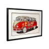 Obraz vintage z efektem 3D 70x50 cm van z lat 60-70 Arti Promocja