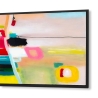Obraz abstrakcyjny 124x64 cm malowany na plexi z czarną ramą Druvt Oferta