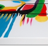 Nowoczesny obraz abstrakcyjny 120x70cm, wielokolorowy na płótnie Luma Oferta