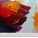 Nowoczesny obraz abstrakcyjny 80x120cm wielokolorowy, wypukły Arket Oferta