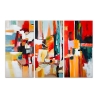 Zestaw 3 nowoczesnych obrazów abstrakcyjnych na płótnie 120x80cm, tryptyk Fiora Oferta