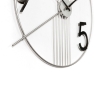 Zegar ścienny nowoczesny design minimalny 65x60cm metalowy Rondo Oferta