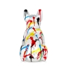 Rzeźba pop art buldog francuski, wielokolorowa statuetka z żywicy, Forma XL Oferta