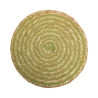 Zestaw 6 okrągłych podkładek z plecionej słomy Ø38cm Spiral Color Katalog