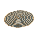 Zestaw 6 okrągłych podkładek z plecionej słomy Ø38cm Spiral Color Koszt