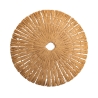 Zestaw 6 okrągłych podkładek z plecionej słomy Ø38cm Nature Oferta