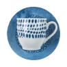 Zestaw 6 filiżanek do kawy z porcelany z talerzykami 90 ml Marea C Zakup