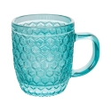 Zestaw 6 kolorowych szklanek do espresso 90ml Geometrie C Cechy