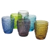 Zestaw 6 szklanek do wody 300 ml z tłoczeniem Koralight Oferta