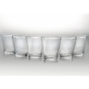 Zestaw 6 przezroczystych szklanek do wody z dmuchanego szkła 300ml Cancun Oferta