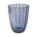 Zestaw 6 szklanek do wody z białymi kropkami 300 ml Kalahari Rabaty