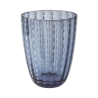 Zestaw 6 szklanek do wody z białymi kropkami 300 ml Kalahari Rabaty