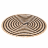Zestaw 4 okrągłych podkładek ze splecionej słomy Ø38cm Spiral Katalog