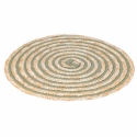 Zestaw 4 okrągłych podkładek ze splecionej słomy Ø38cm Spiral Wybór