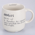 Zestaw 3 kubków ceramicznych 350ml z napisami Victionary L, układające się w stos Sprzedaż