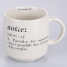 Zestaw 3 kubków ceramicznych 350ml z napisami Victionary L, układające się w stos Sprzedaż