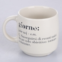 Zestaw 3 kubków ceramicznych 350ml z napisami Victionary L, układające się w stos Rabaty