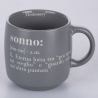 Zestaw 3 kubków ceramicznych 350ml z napisami Victionary L, układające się w stos Wybór