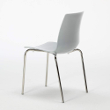 Czarny kwadratowy stolik 70x70 cm z 2 kolorowymi krzesłami Lollipop Platinum Zakup