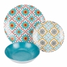 Serwis obiadowy 18 elementów z porcelany dla 6 osób Valladolid Katalog