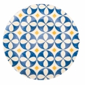 Serwis obiadowy 18 elementów z porcelany dla 6 osób Valladolid 