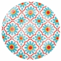 Serwis obiadowy 18 elementów z porcelany dla 6 osób Valladolid 