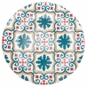 Serwis obiadowy 18 elementów z porcelany dla 6 osób Valladolid 