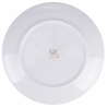 Serwis obiadowy 18 elementów z porcelany dla 6 osób Valladolid 