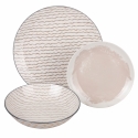Serwis obiadowy 18-częściowy z porcelany dla 6 osób Soho Oferta
