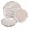 Serwis obiadowy 18-częściowy z porcelany dla 6 osób Soho Oferta